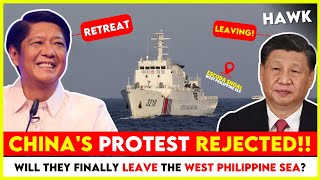 China's Protest Rejected Will They Finally Leave the West Philippine Sea?