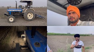 ਸਾਡੀ ਜੱਟਾ ਦੀ daily ਦੀ routine farming life new holland 3630 😍#mannwaraich