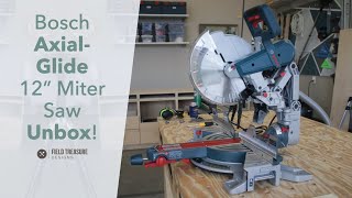 Bosch Axial-Glide 12" Miter Saw Unbox