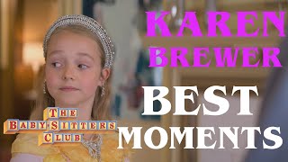 Karen Brewer being iconic for 6 minutes straight (The Baby-Sitters Club)