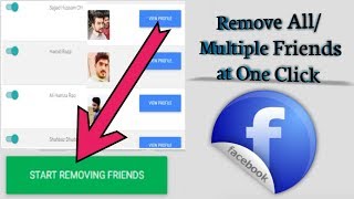 How To Unfriend Multiple or All Friends on Facebook in Single Click 2018 || Unfriended