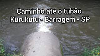 Caminho até o tubão no Kurucutu - Barragem - SP