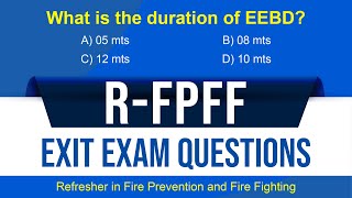 RFPFF Exit Exam Questions with Explanation | Part 1  | H. V. Rajesh