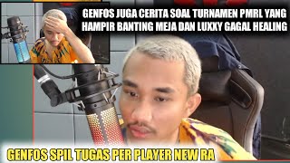 GENFOS SPIL TUGAS PLAYER NEW RA DAN CERITA TENTANG SANHOK YG LUXXY GAGAL HEALING DI PMRL