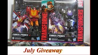 July Contest Giveaway