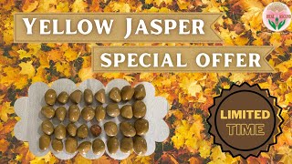 Saturday Special Offer | Yellow Jasper | Heal and Ascend |