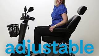 Sunrise Medical S425 Mobility Scooter - Adjustable Seat