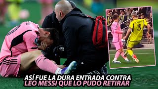 Así FUE la BRUTAL ENTRADA contra MESSI que lo PUDO RETIRAR, MESSI y SUAREZ SALVAN al INTER