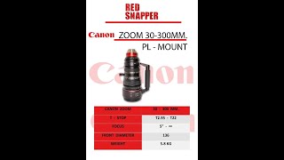 Canon Zoom 30-300 MM [RED V-RAPTOR XL 7K 17:9] By REDSNAPPER