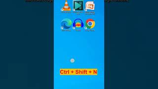 shortcut keys से folder बनाये  | #shorts #technojane