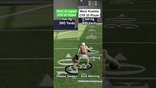 Most Arrogant CFB 25 Player vs Most Humble CFB 25 Player…. Who Will Win?