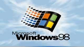 Windows 98 - zapnutí a vypnutí / startup and shutdown [Virtual PC]