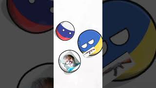 украина убила Никиту в катриболз!#Украина #Никита #Россия #катриболз #countryballs