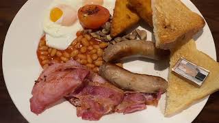 Breakfast review: eating at listed canalside pub that feels like a narrowboat