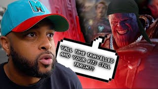 The Avengers SPIN THE BLOCK on THANOS | Reaction