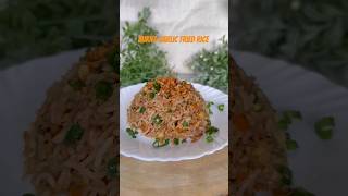 Not Your Regular Burnt Garlic Fried Rice | At-Home Chinese Dish Recipe | SaltInAll #Shorts