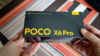 Смартфон Xiaomi Poco X6 pro - Распаковка, запуск Android 14, первые впечатления