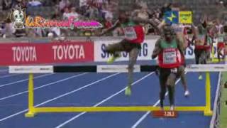 Mondiali Atletica Berlino 2009: Finale 3.000 metri siepi Uomini - Vince Ezekiel Kemboi - 18 agosto