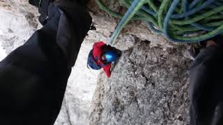 TRE CIME DI LAVAREDO Cima Grande 2.999m. Via Dulfer il 29/08/2019