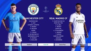 [ REAL MADRID VS  MANCITY  ]  CHAMPION LEAGUE  QUARTER- FINAL