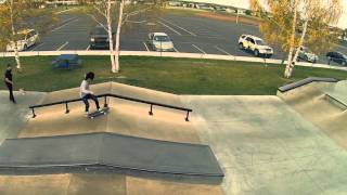 Aerial View of Sylvan Lake skatepark for New Line Skateparks