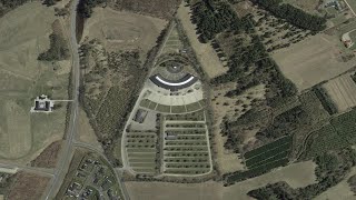 Illuminati Pyramid COVID Vaccination Site Denmark