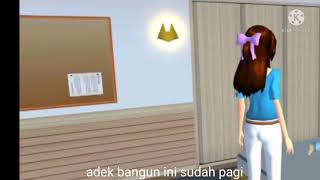 vidio pendek sakura scool simulator judul kakak jangan tinggal kan ku😭