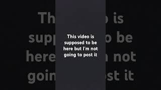 unavailable video