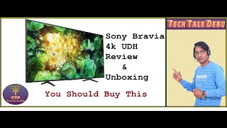 Sony Bravia Smart Android Led TV Unboxing  & Review | 55 inch 4k Ultra HD  | 2020 model