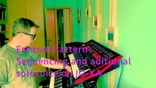 Roland Fantom7&JD-XA using Pattern-Sequencer for Jan Hammer´s Crockett´s Theme Style