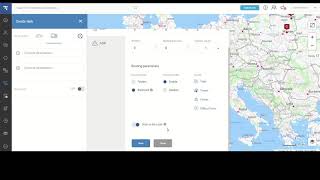 Routing and Tasking on trustTrack by Ruptela - HERE maps integration (LT)