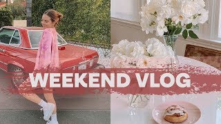 WEEKEND VLOG: learning tik tok dances, new makeup, etc