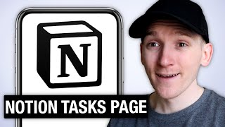 How to Build a Personal Tasks Page in Notion App - iPhone & Android