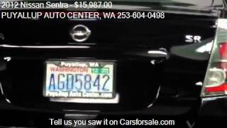 2012 Nissan Sentra SR for sale in PUYALLUP, WA 98371 at the