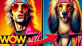 80s Rockstars Borrowed Their Iconic Style from This Dog Breed🤯