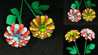 Craft flower, how to make flowers with paper, flower from paper, paper flowers easy, paper craft