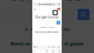 search and download research papers on mobile phone 📱part 1 #researchpapers