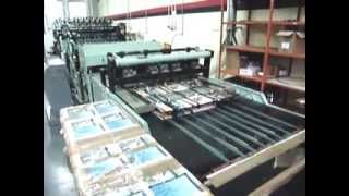 LA PIETRA Lytomatic Exercise Book manufacturing line from Atlas Machinery