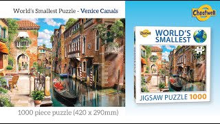 World's Smallest Puzzle Venice Canals Time-lapse