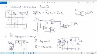 Исключающая ИЛИ в multisim