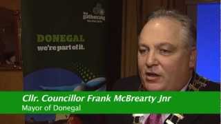 Mayor of Donegal Frank McBreaty talks about the Gathering