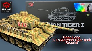 Heng Long 1/16 German Tiger I hobby repaint