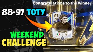 88-97 TOTY Weekend Challenge - FC MOBILE