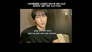 Goodluck Changkyun (its so cute how he is scared to tell his dad about it) #kpop #monstax