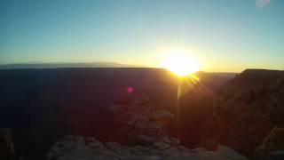 Рассвет над Гранд Каньоном (таймлапс) / Sunrise over Grand Canyon (timelapse)