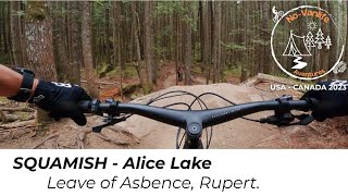 MTB - Squamish (BC) TREK Fuel Ex-e : Alice Lake - Leave of Absence, Rupert.