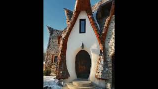 🏘 An organic castle in the Romania...🇷🇴  Valley...