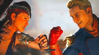 Mortal Kombat 1 - Homelander Flirts With Nitara