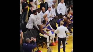 Draymond Green Startles Kuminga: Funny Bench Moment! 😄🏀