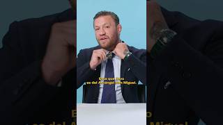 Conor McGregor nos enseña su amuleto más especial